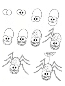 دفتر نقاشی،الگوی نقاشی،آموزش نقاشی،نقاشی کودکانه زیبا و ساده