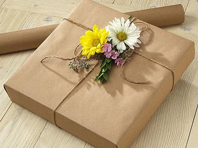 بسته بندی با کاغذ کرافت