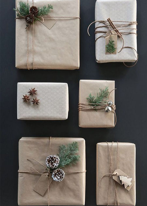 بسته بندی با کاغذ کرافت