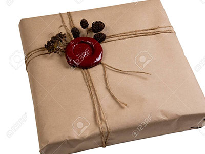 بسته بندی با کاغذ کرافت